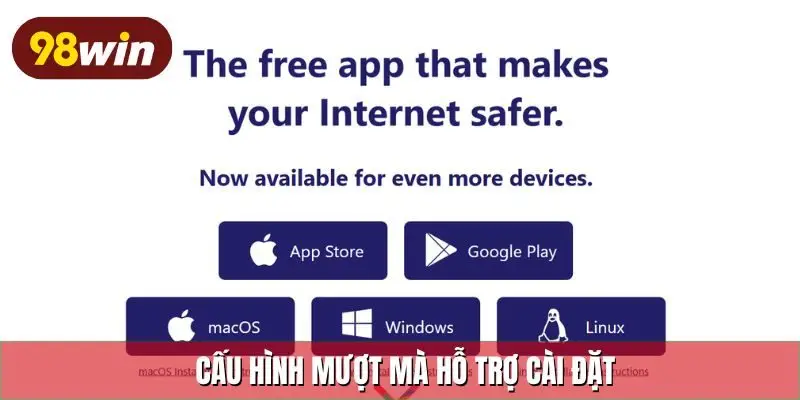 Cấu hình mượt mà hỗ trợ cài đặt